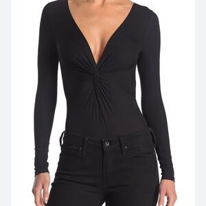 Topshop Elegant Black Blouse